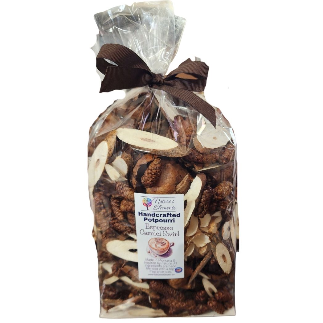 Espresso Caramel Swirl Botanical Potpourri