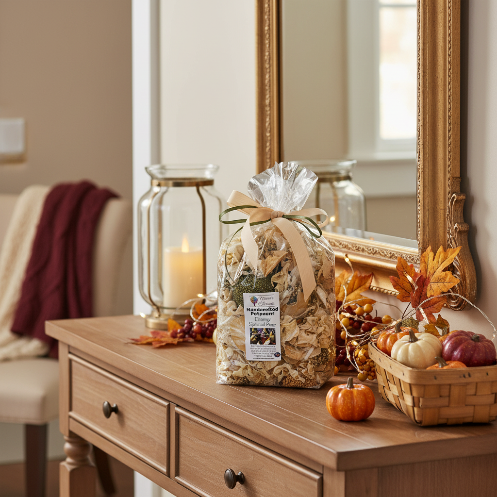 Honey Spiced Pear in Entryway