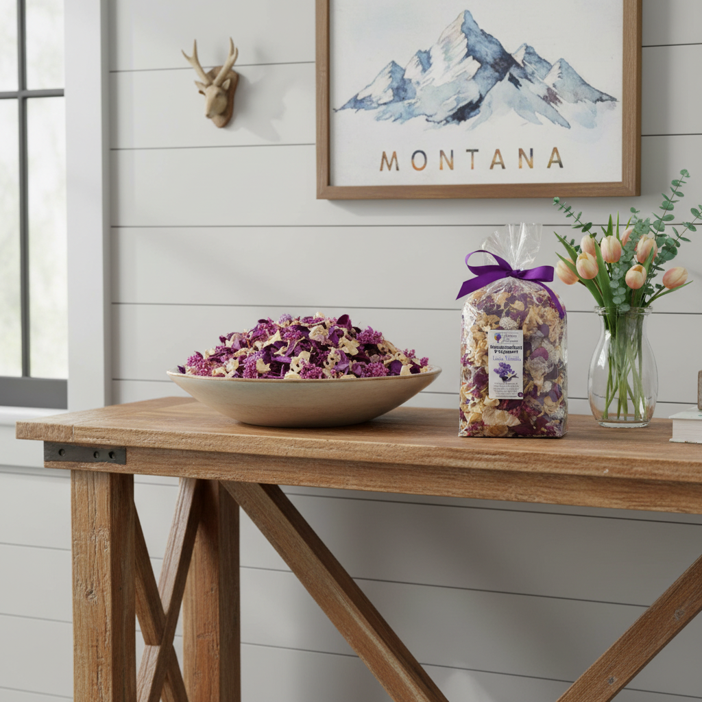 Lilac & Vanilla in Entryway