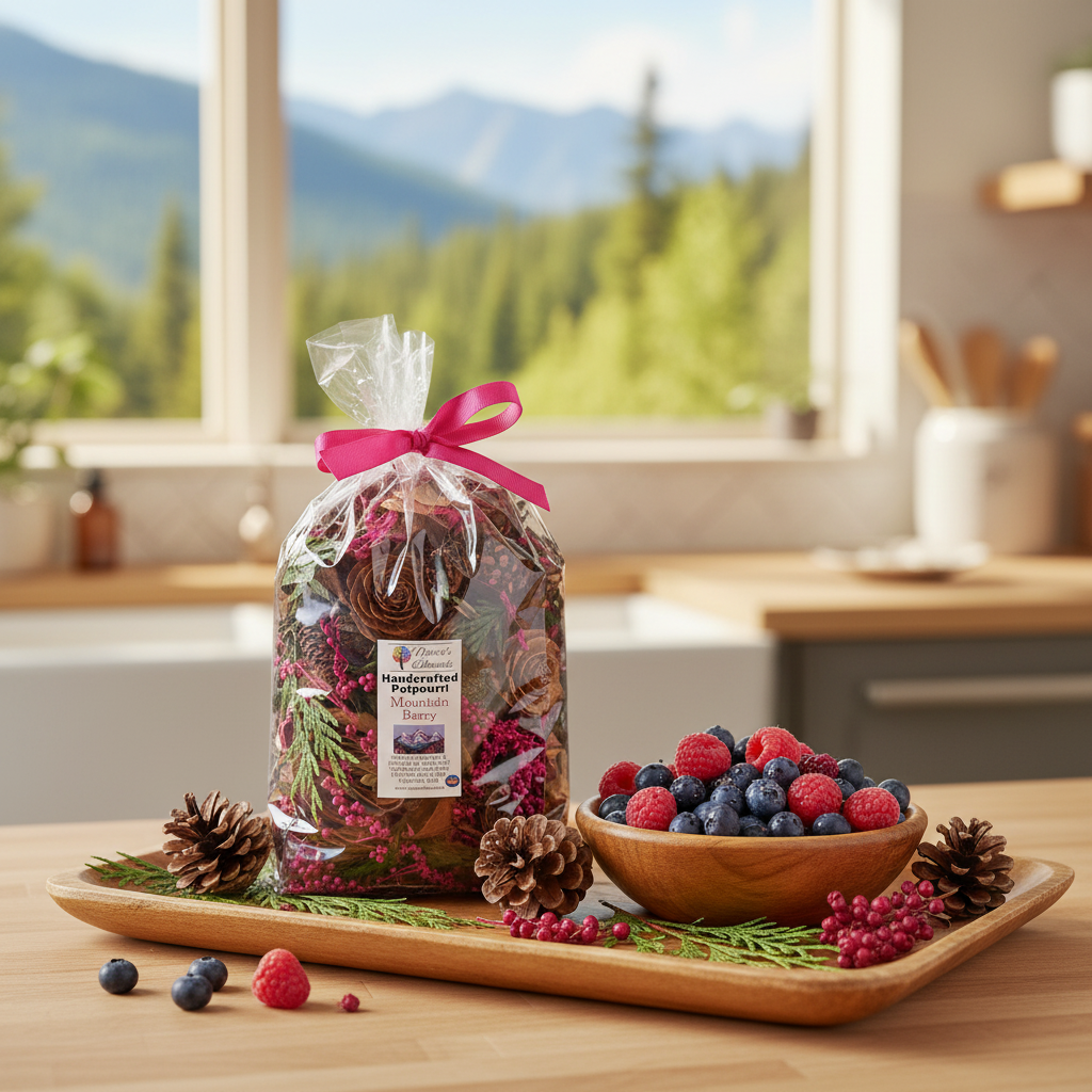 Mountain Berry in Kitchen