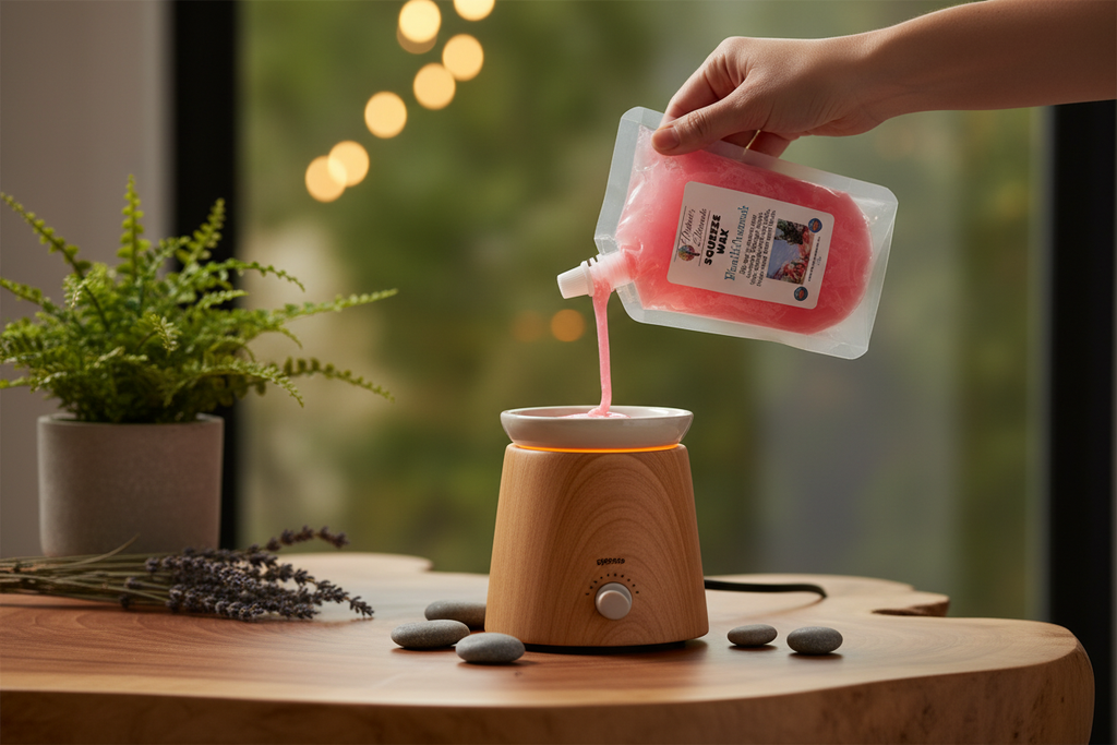Squeeze Wax with Electric Warmer