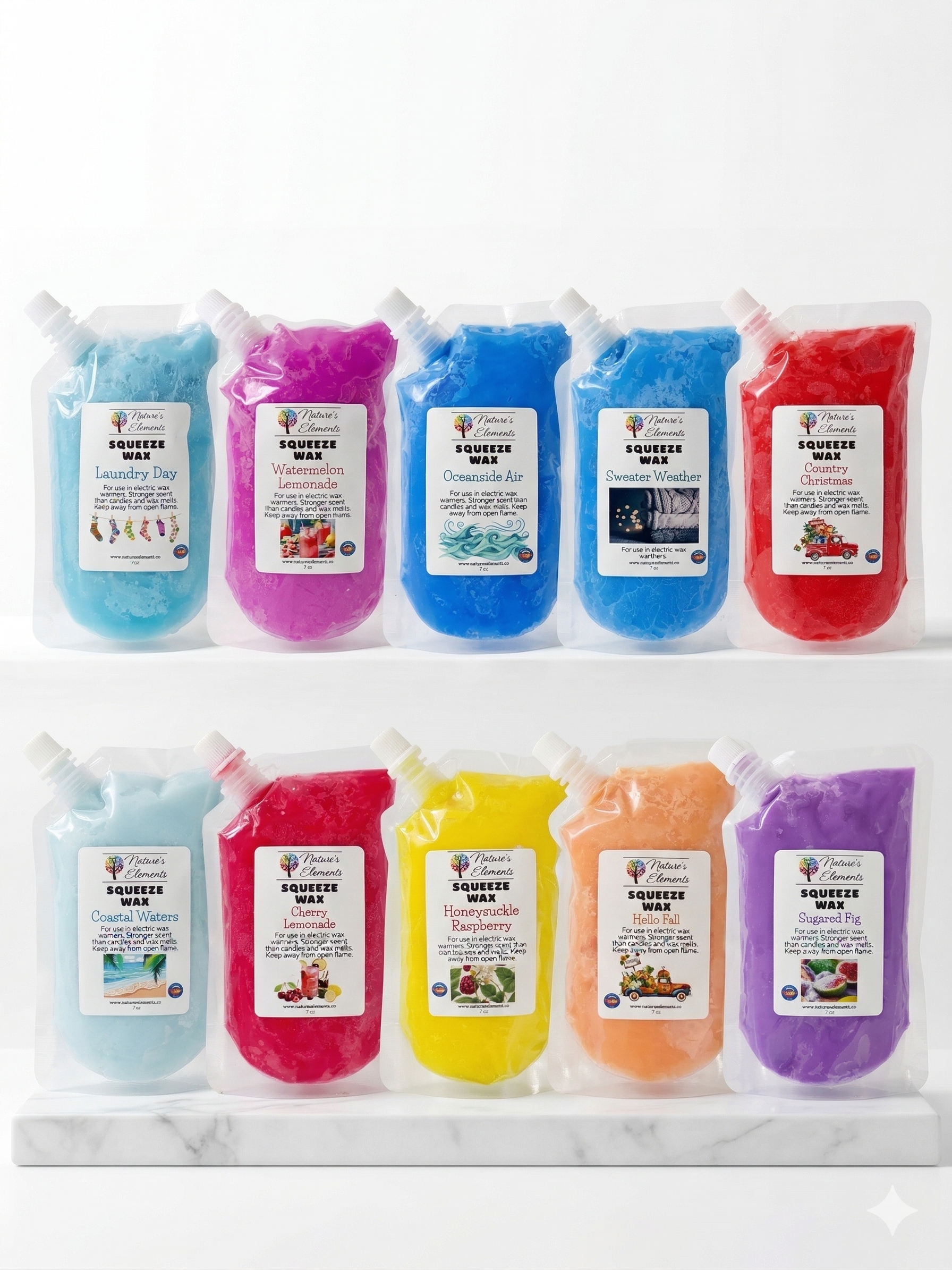 Nature's Elements Squeezable Wax